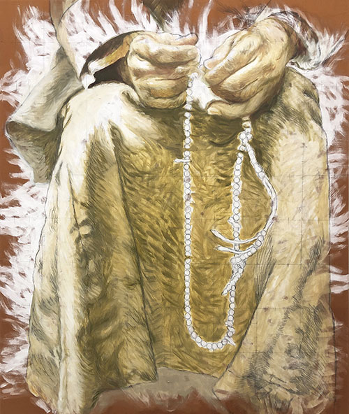 chloe silbano priere peinture